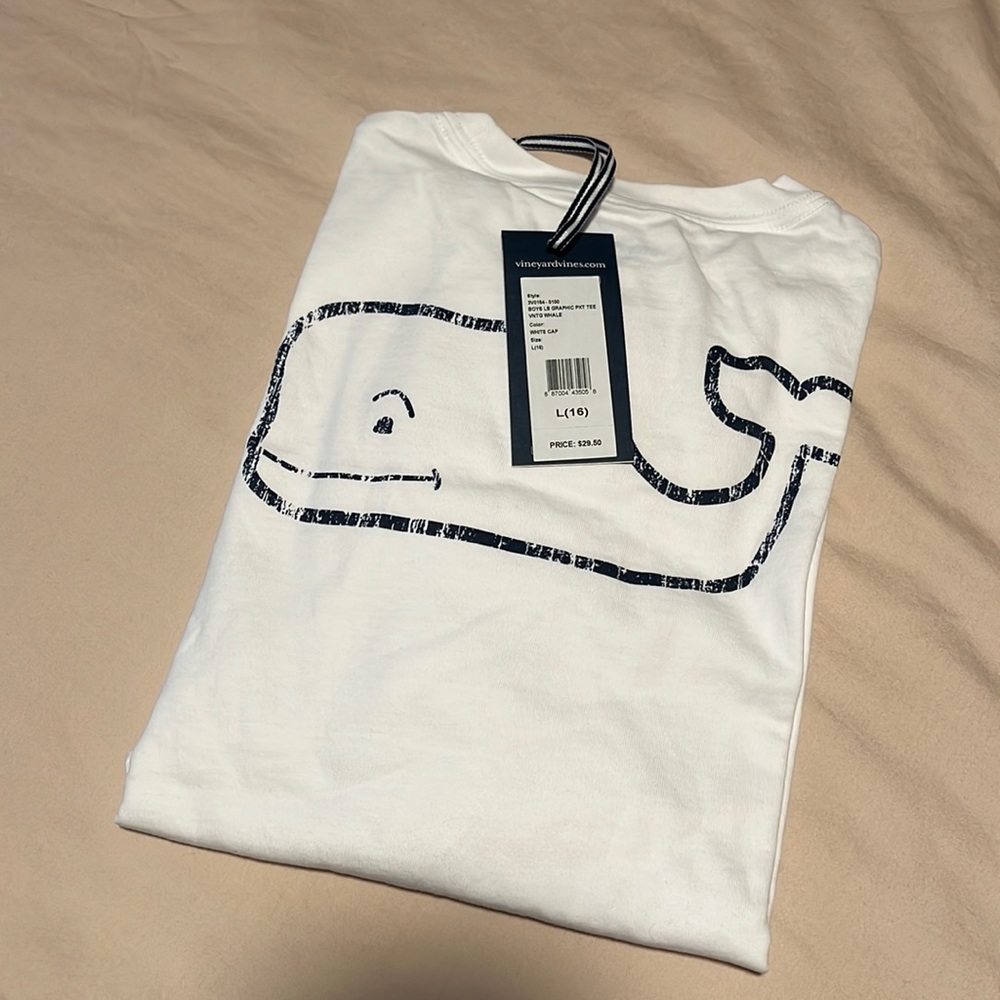 Boys vineyard vine long sleeve tee, NWT